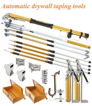 Automatic drywall taping tools